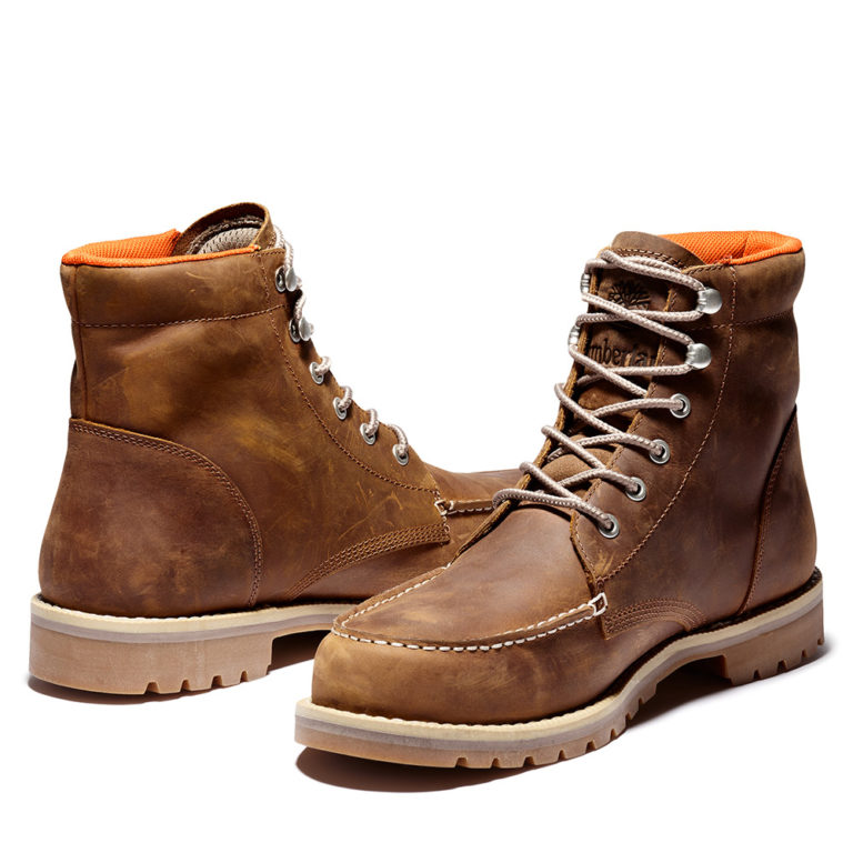 Men's Redwood Falls Waterproof Moc-Toe Boots - Timberland - Singapore