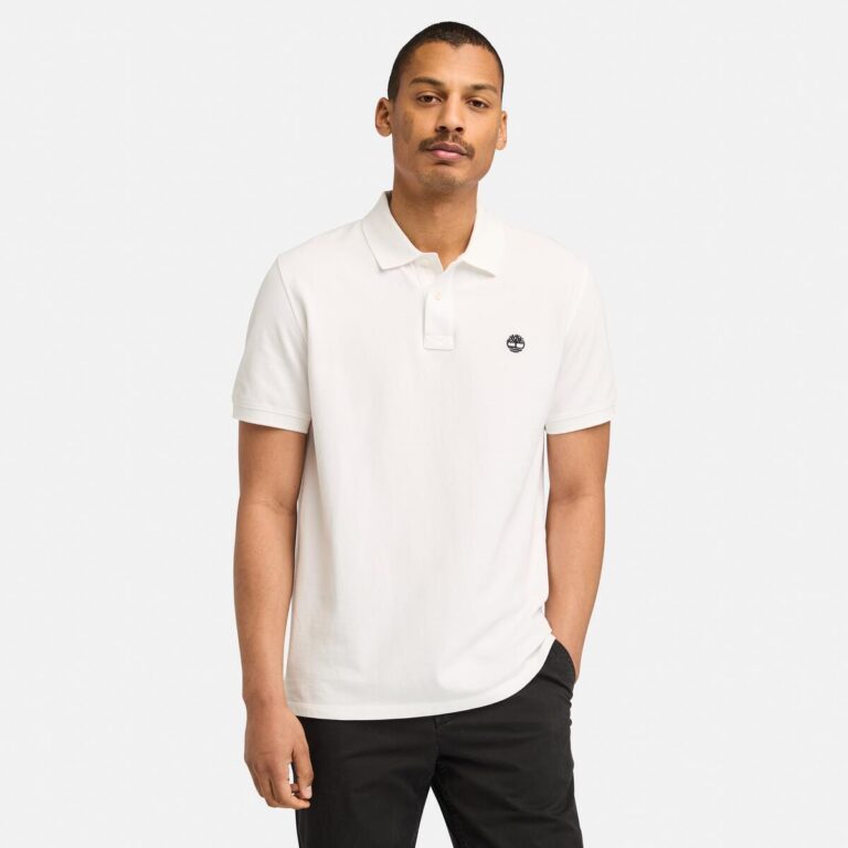 Men’s Millers River Tipped Pique Short Sleeve Polo